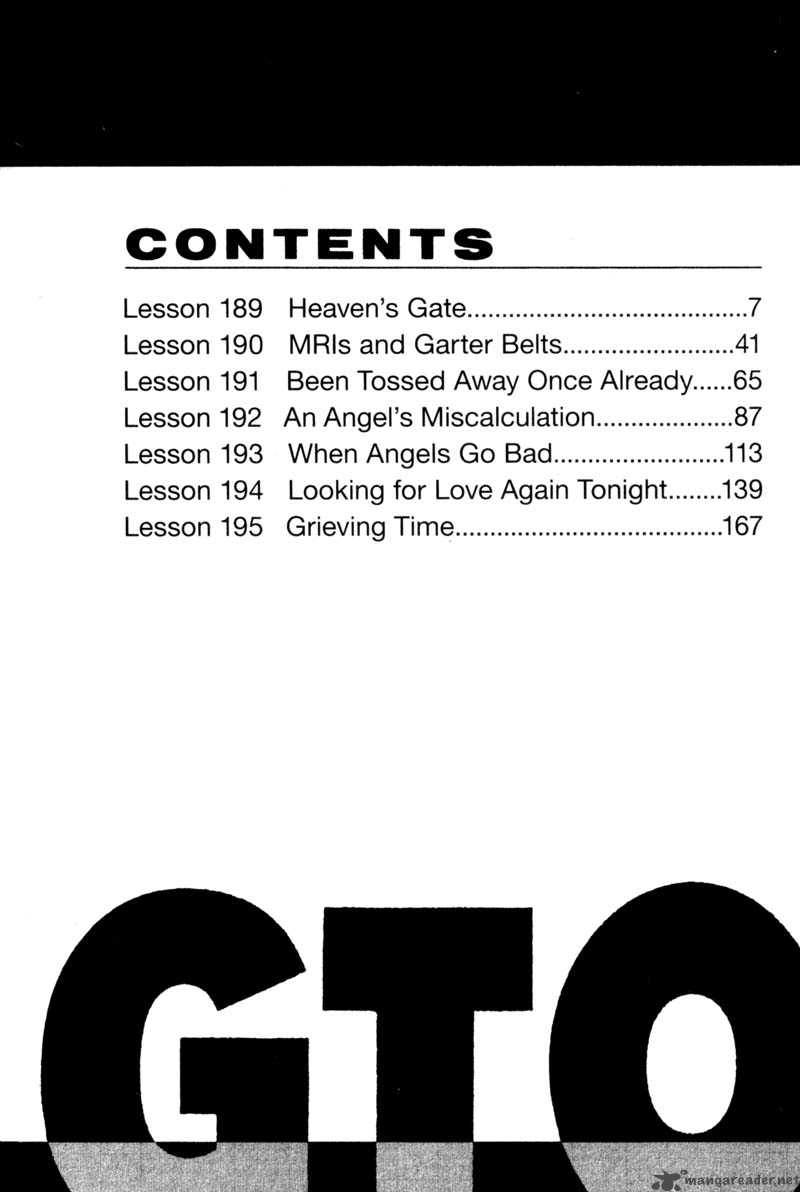 Great Teacher Onizuka Chapter 189 Page 7