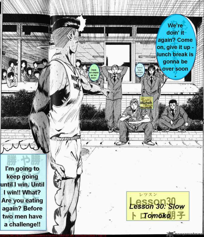Great Teacher Onizuka Chapter 30 Page 2