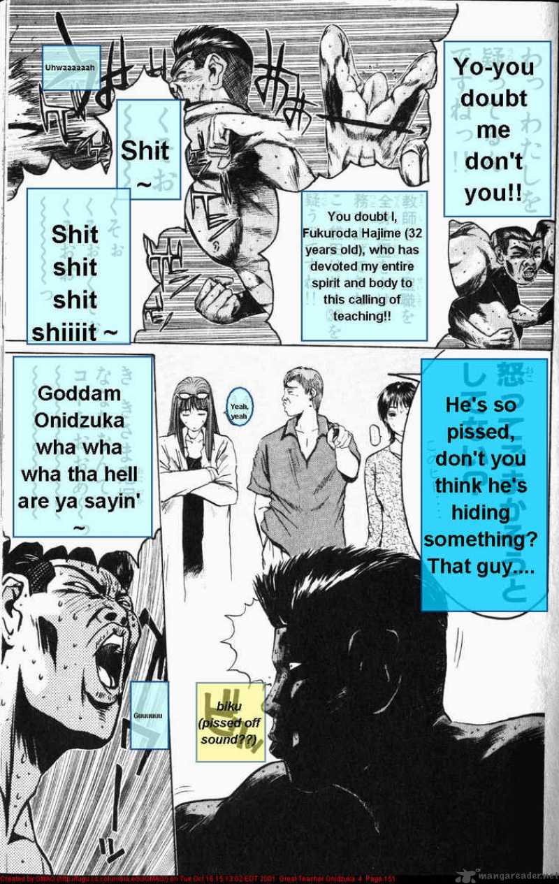 Great Teacher Onizuka Chapter 31 Page 15