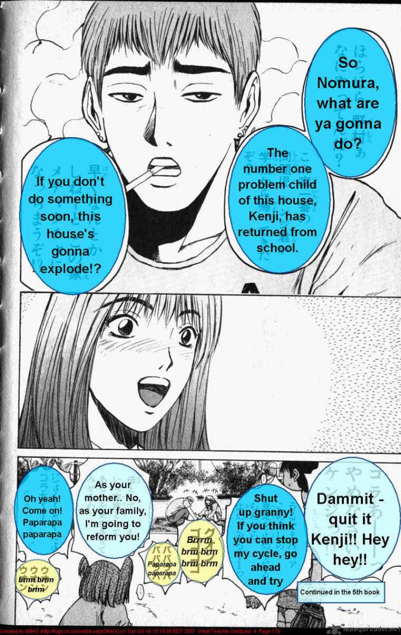 Great Teacher Onizuka Chapter 32 Page 20