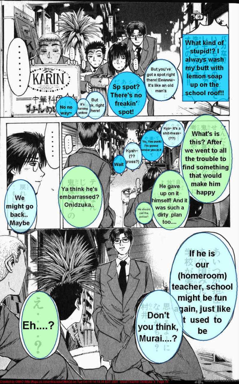 Great Teacher Onizuka Chapter 36 Page 15