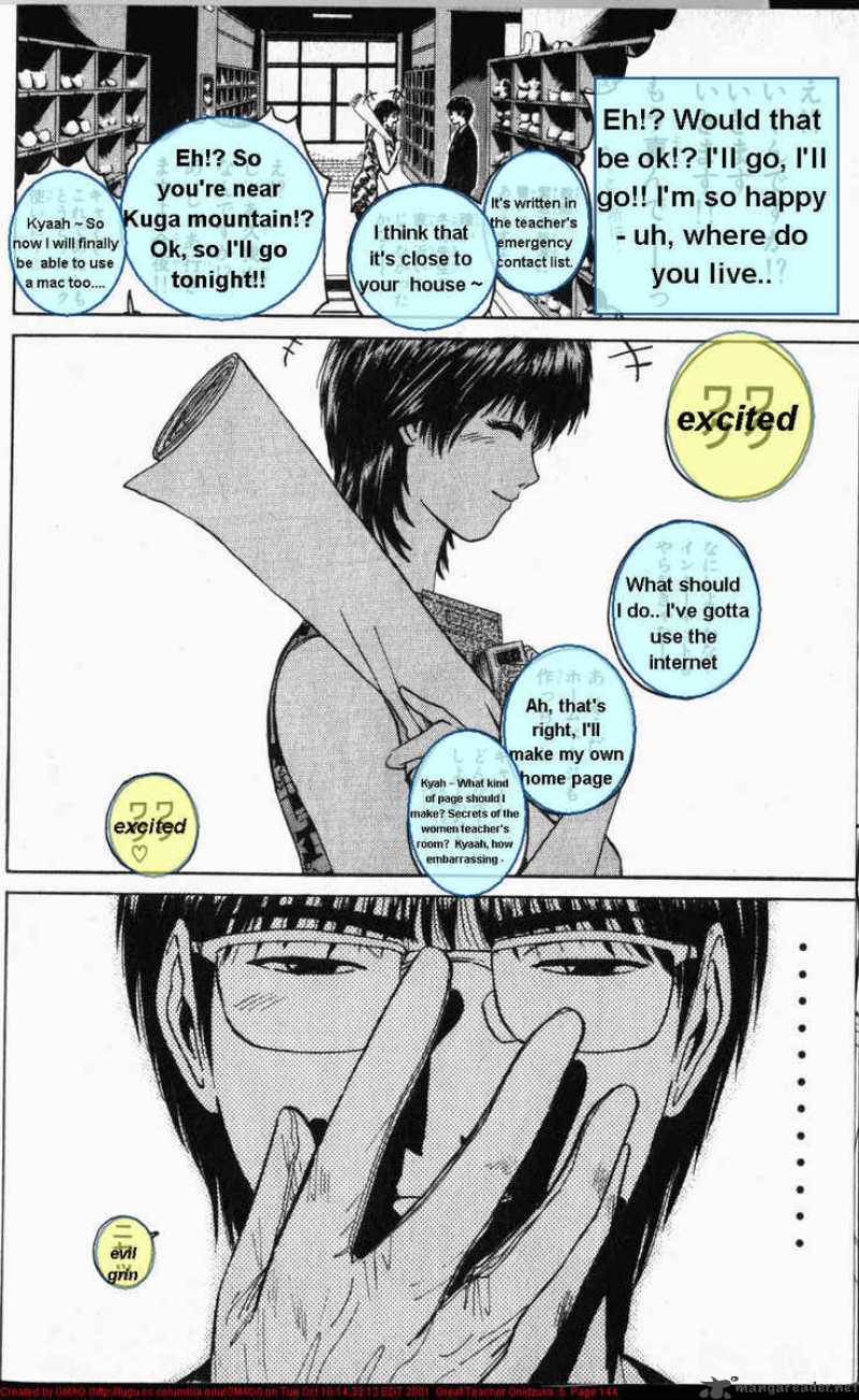 Great Teacher Onizuka Chapter 40 Page 4
