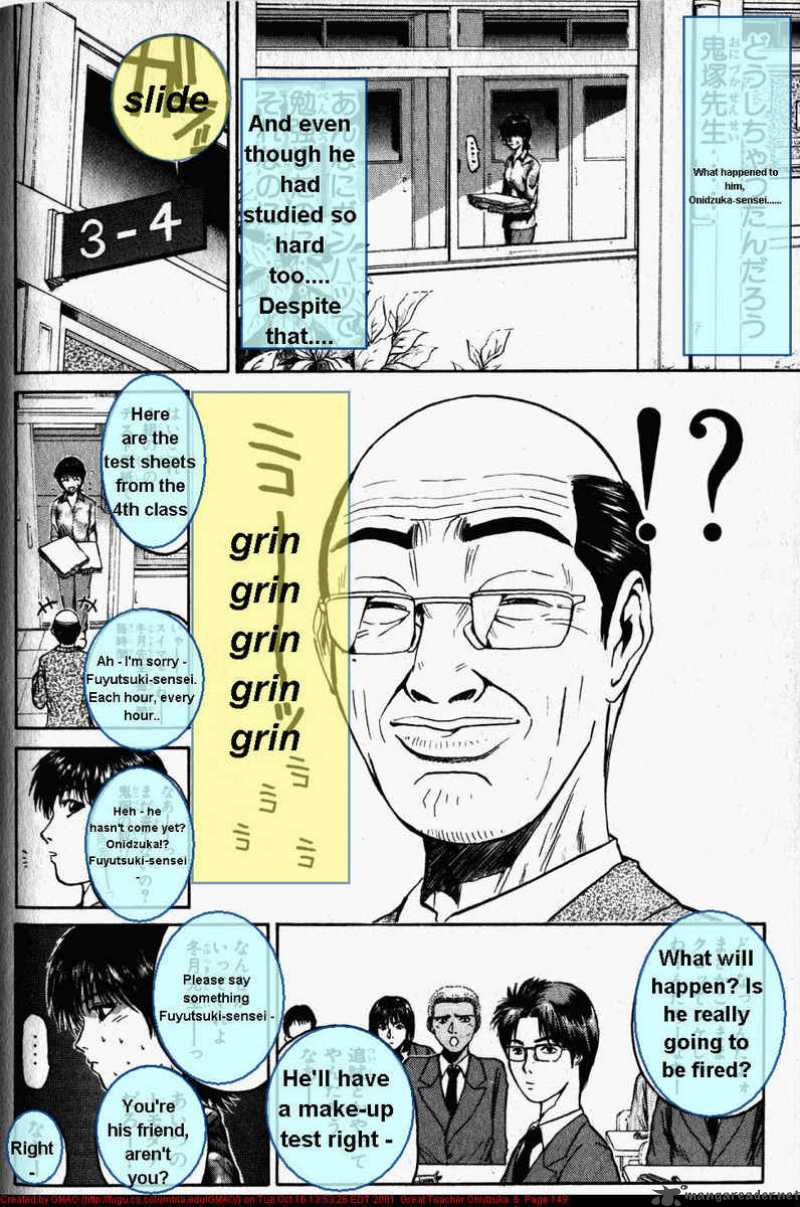 Great Teacher Onizuka Chapter 49 Page 8