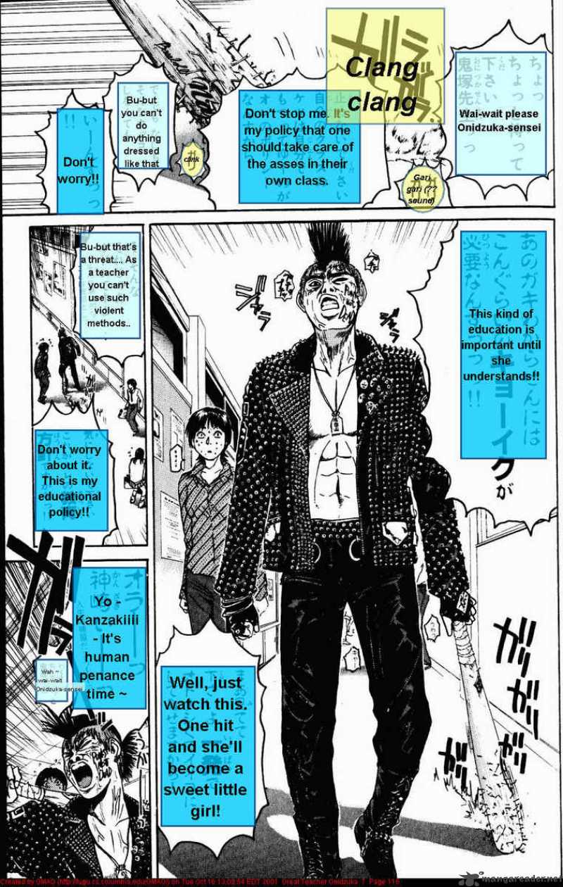 Great Teacher Onizuka Chapter 56 Page 13