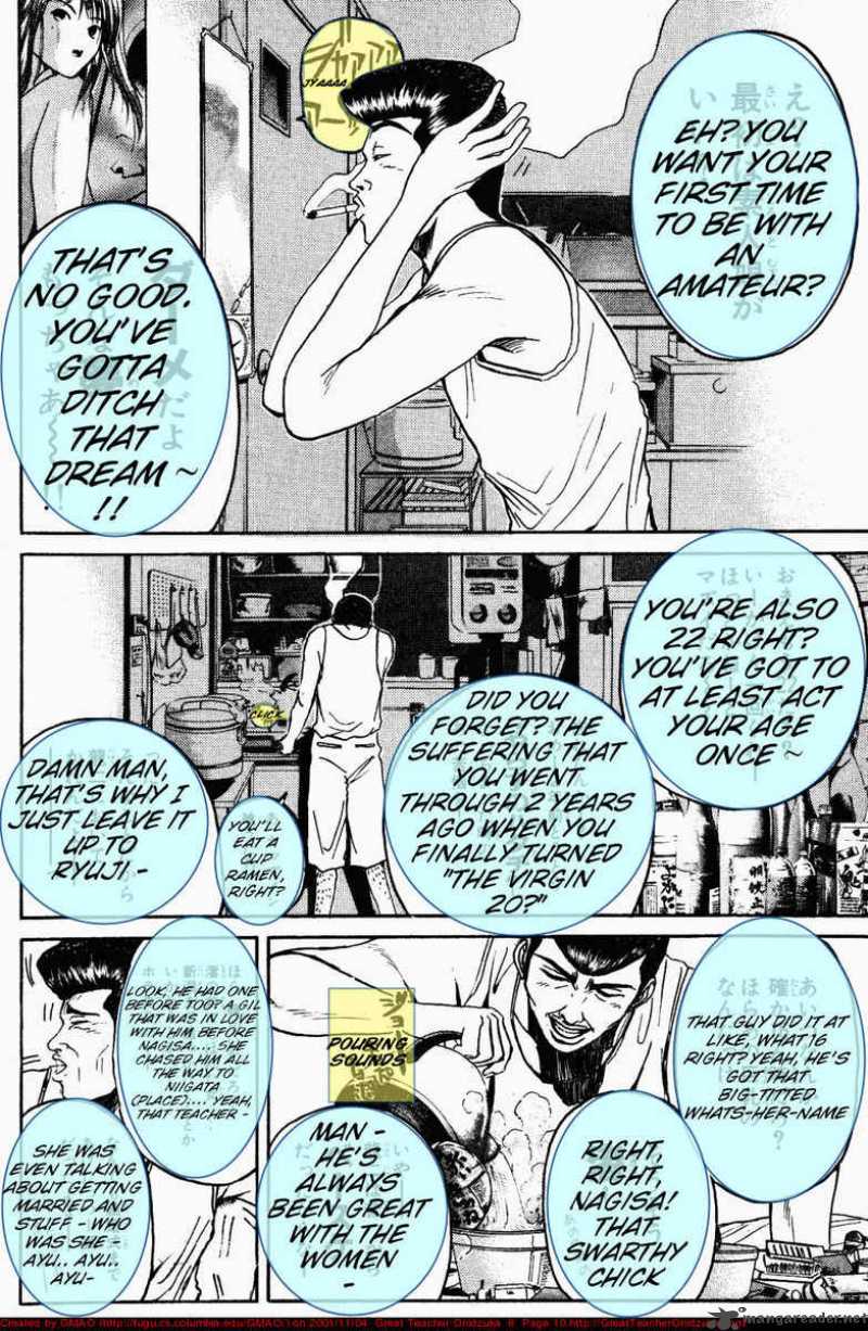 Great Teacher Onizuka Chapter 60 Page 10