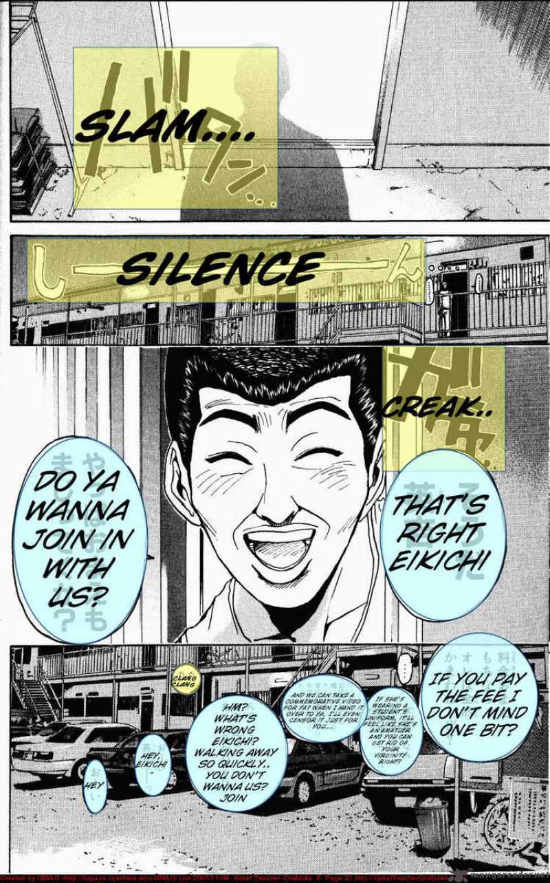 Great Teacher Onizuka Chapter 60 Page 21