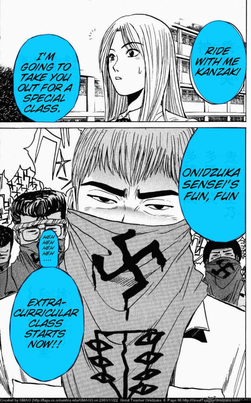 Great Teacher Onizuka Chapter 64 Page 13