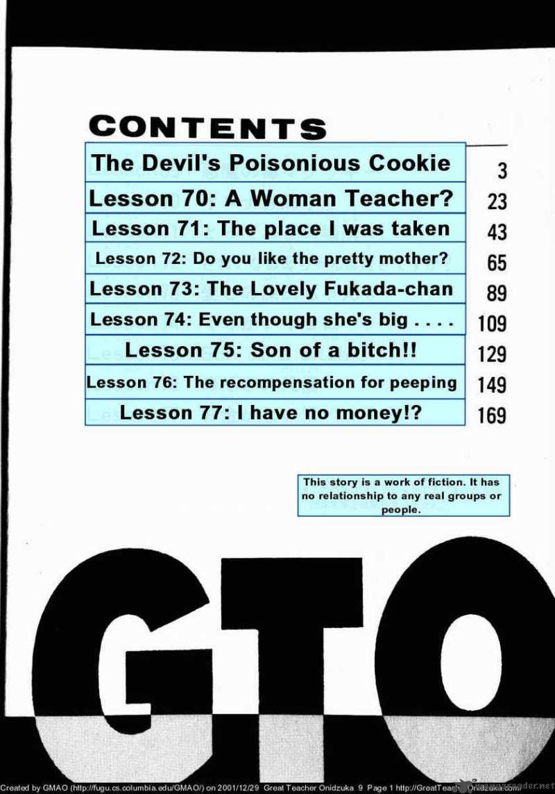 Great Teacher Onizuka Chapter 69 Page 2