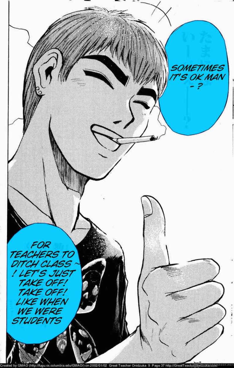 Great Teacher Onizuka Chapter 70 Page 18