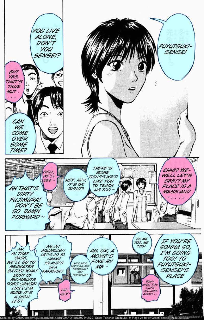 Great Teacher Onizuka Chapter 70 Page 2