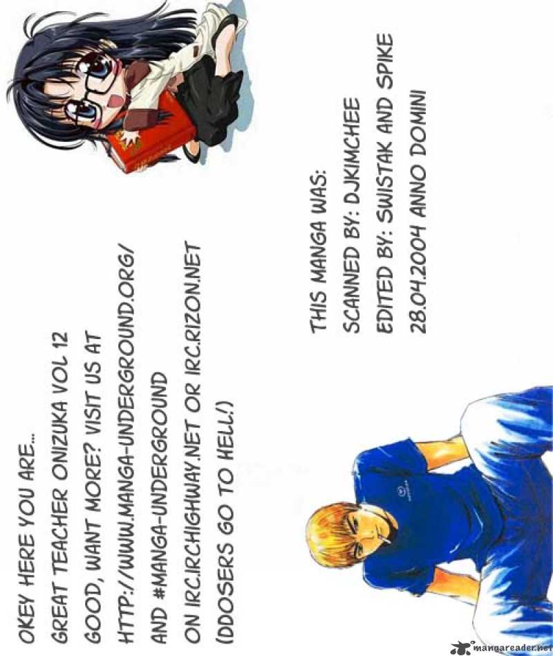 Great Teacher Onizuka Chapter 97 Page 20
