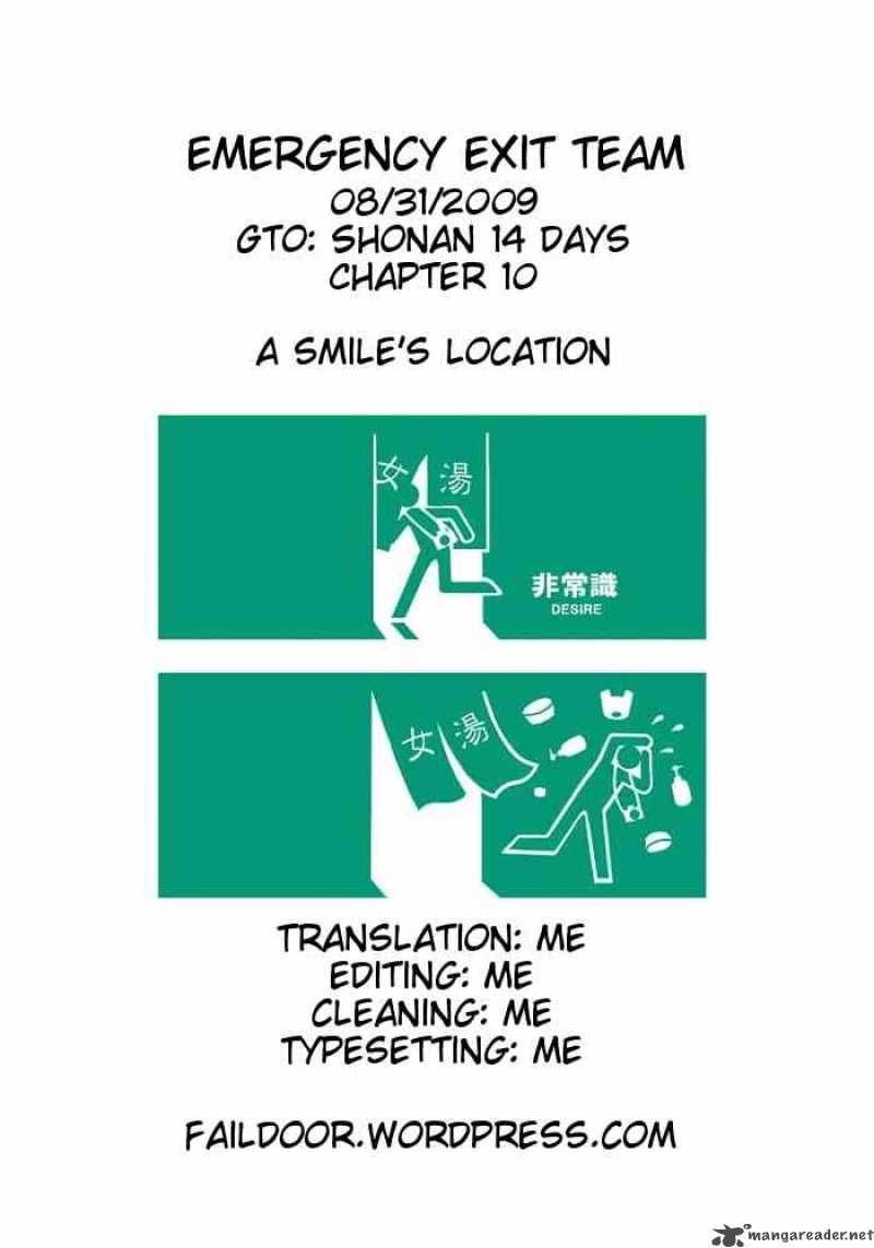 Gto Shonan 14 Days Chapter 10 Page 22