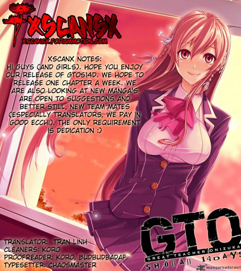 Gto Shonan 14 Days Chapter 33 Page 1