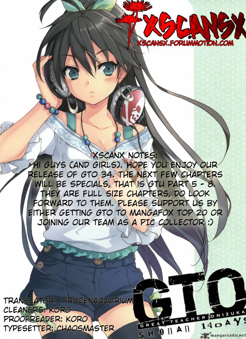 Gto Shonan 14 Days Chapter 34 Page 2