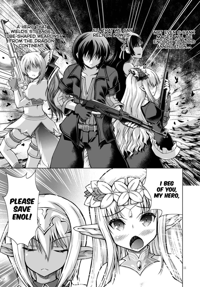 Gunota Ga Mahou Sekai Ni Tensei Shitara Gendai Heiki De Guntai Harem O Tsukucchaimashita Chapter 28 Page 16