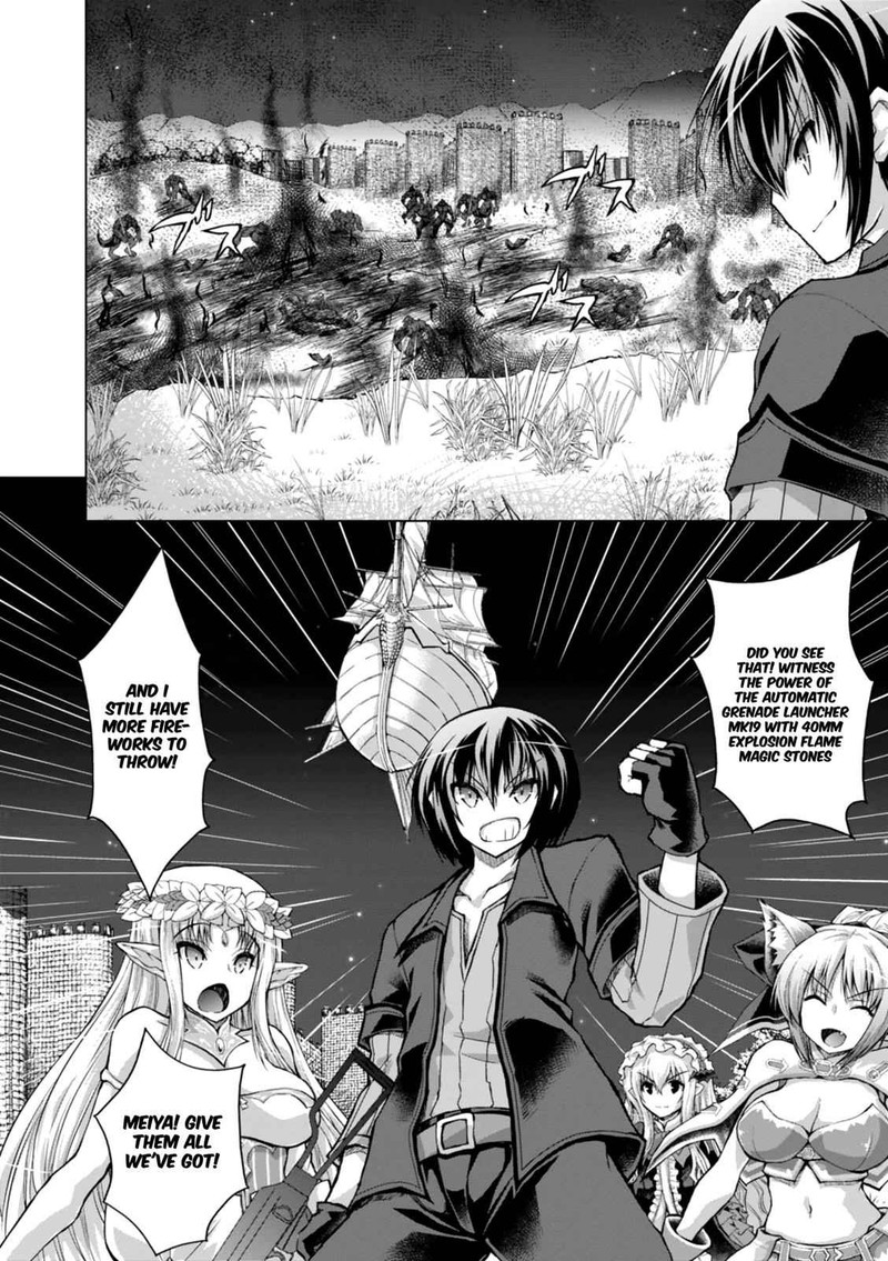 Gunota Ga Mahou Sekai Ni Tensei Shitara Gendai Heiki De Guntai Harem O Tsukucchaimashita Chapter 40 Page 17