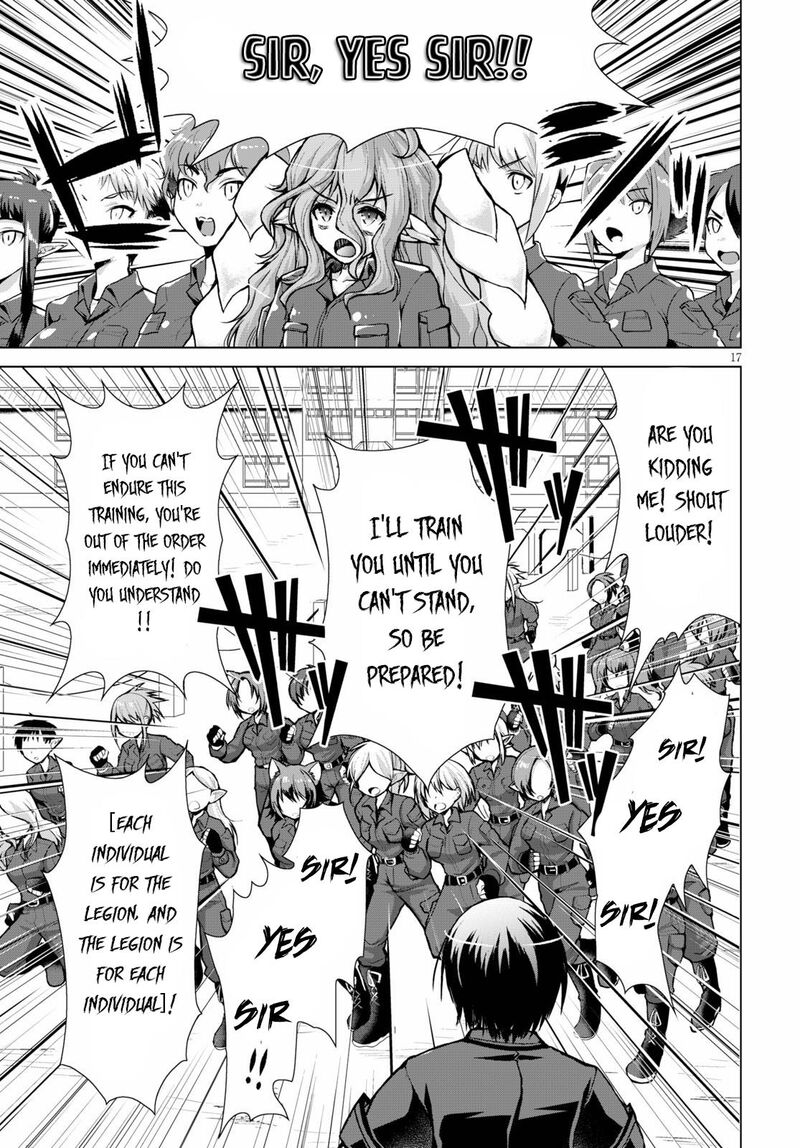 Gunota Ga Mahou Sekai Ni Tensei Shitara Gendai Heiki De Guntai Harem O Tsukucchaimashita Chapter 60 Page 17