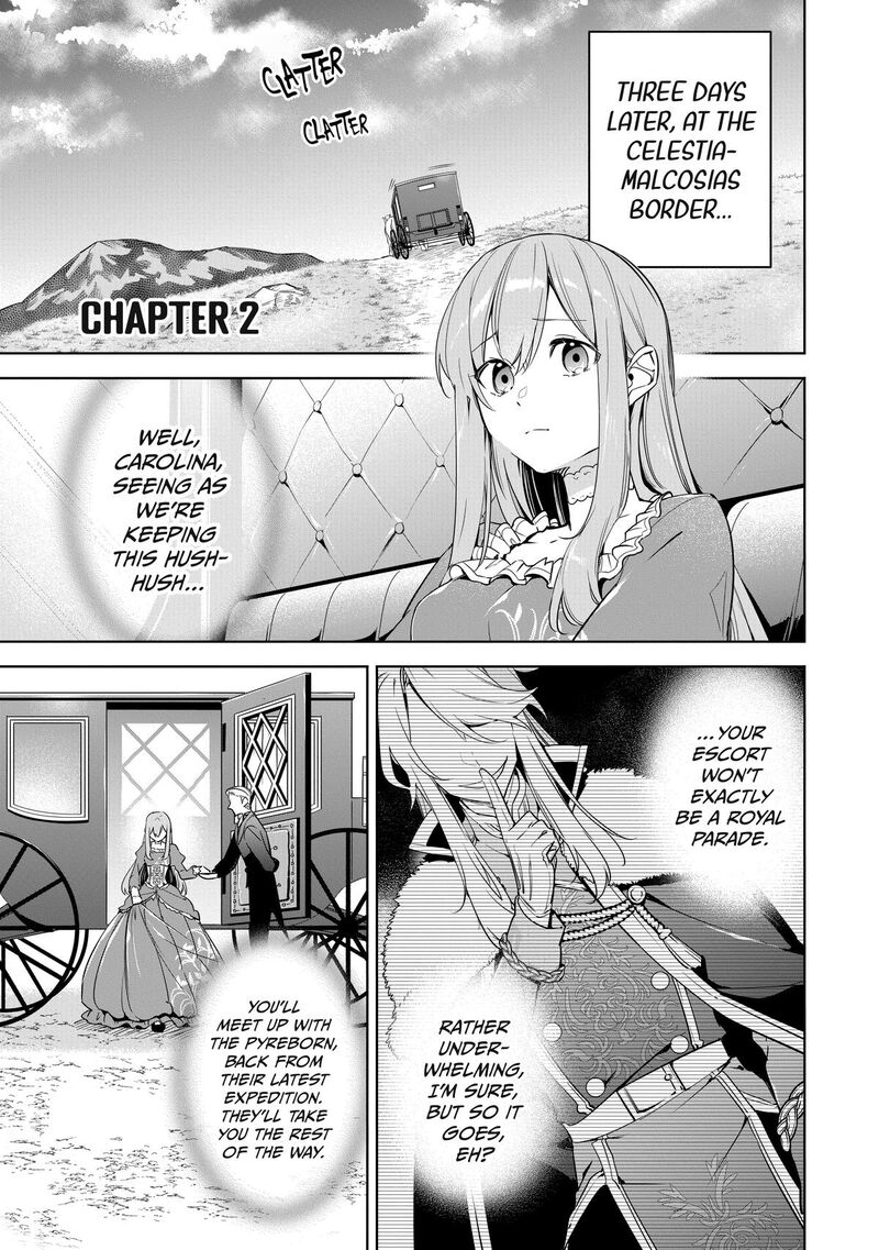 Gyakutaisarete Ita Shouka No Reijou Wa Seijo No Chikara Wo Te Ni Ire Mujikaku Ni Youshanaku Gyakushuu Suru Chapter 2 Page 1