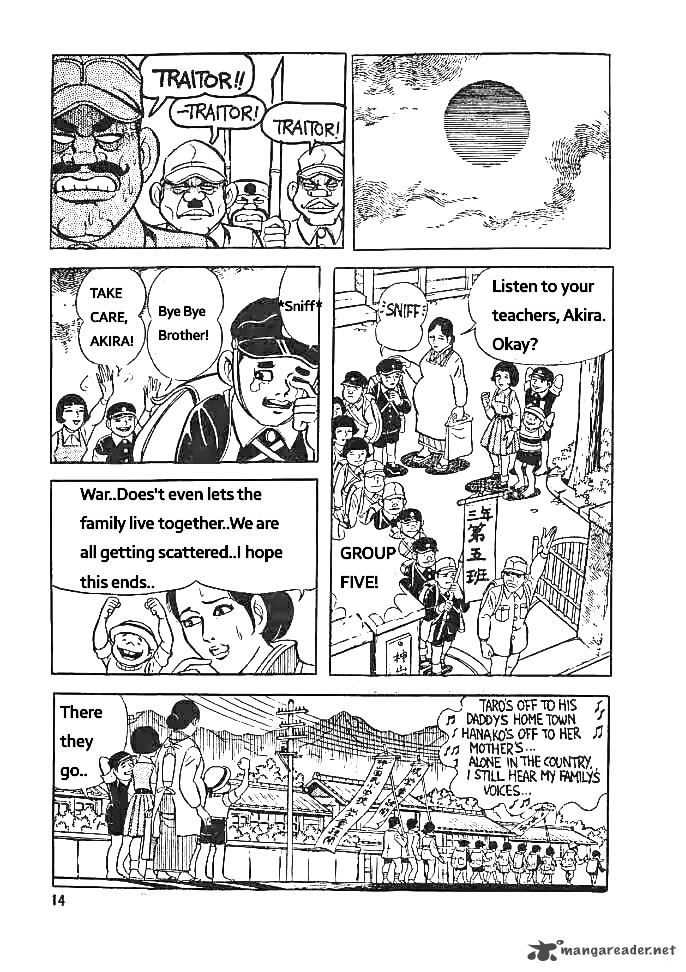 Hadashi No Gen Chapter 1 Page 14
