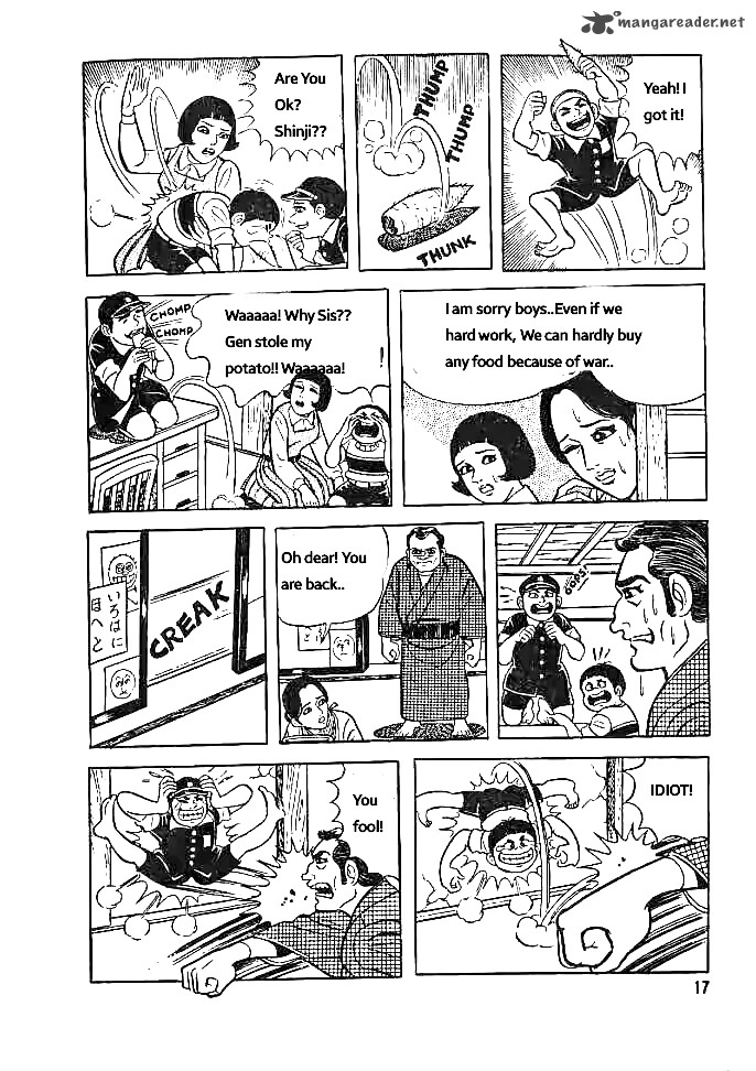 Hadashi No Gen Chapter 1 Page 17