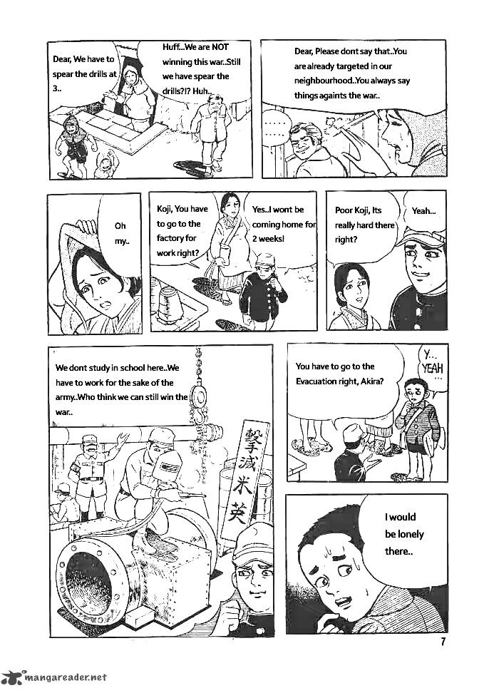 Hadashi No Gen Chapter 1 Page 7