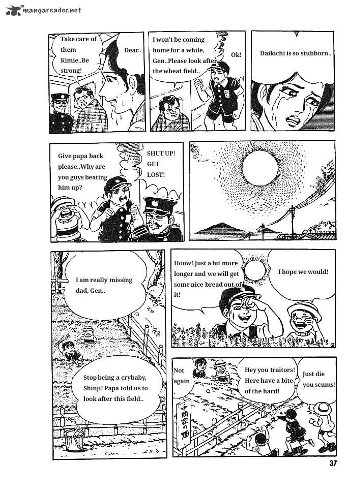 Hadashi No Gen Chapter 3 Page 7
