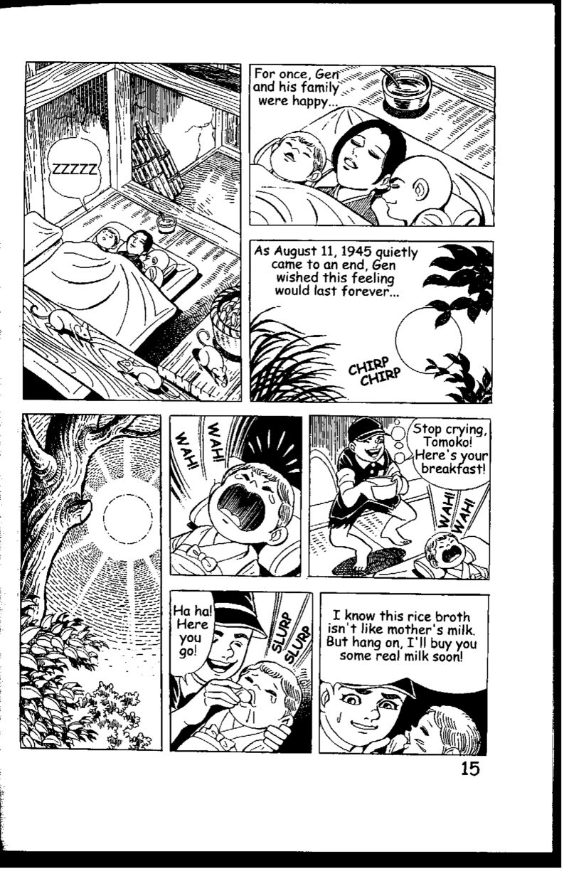 Hadashi No Gen Chapter 5 Page 15