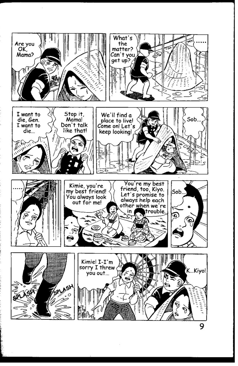 Hadashi No Gen Chapter 5 Page 9