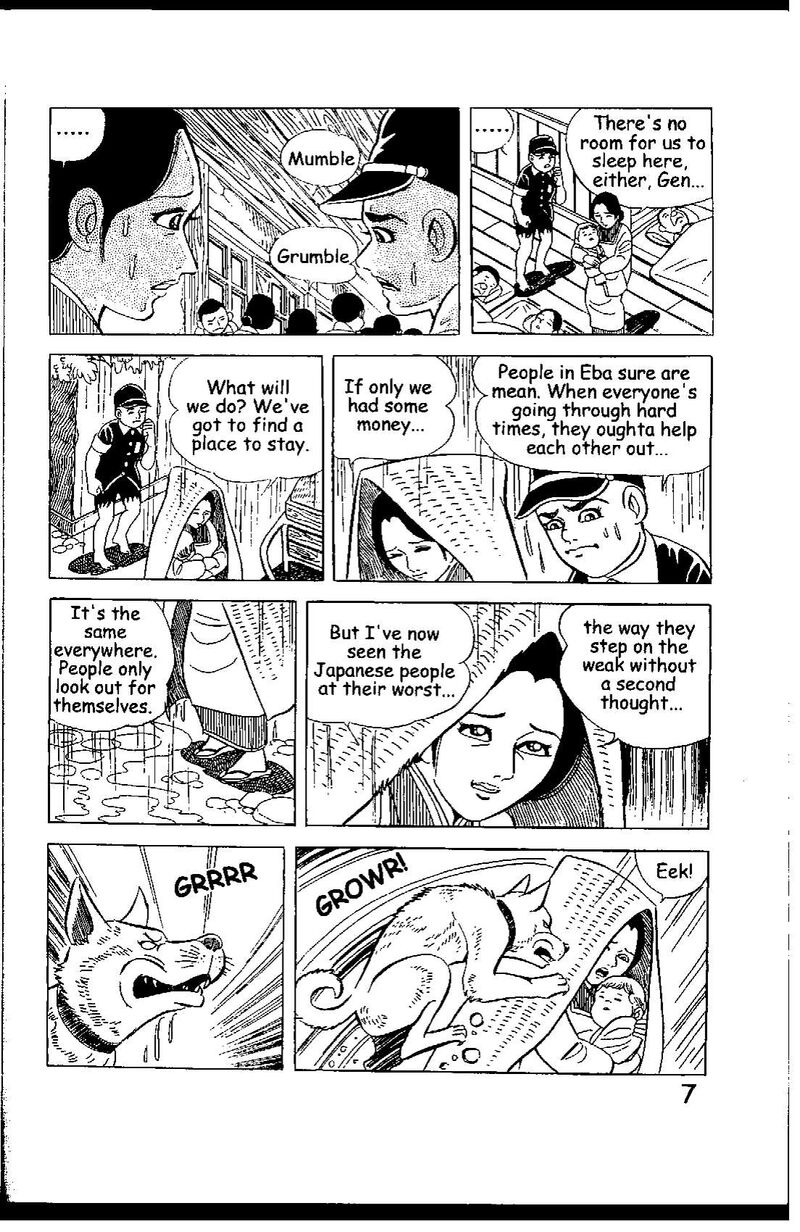 Hadashi No Gen Chapter 7 Page 7