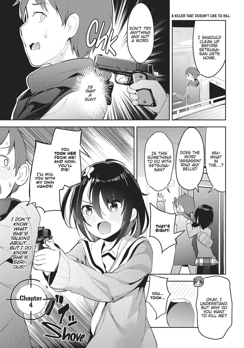 Haikei Koroshiya San To Kekkon Shimashita Chapter 4 Page 1