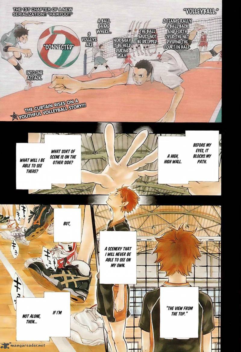 Haikyu Chapter 1 Page 4