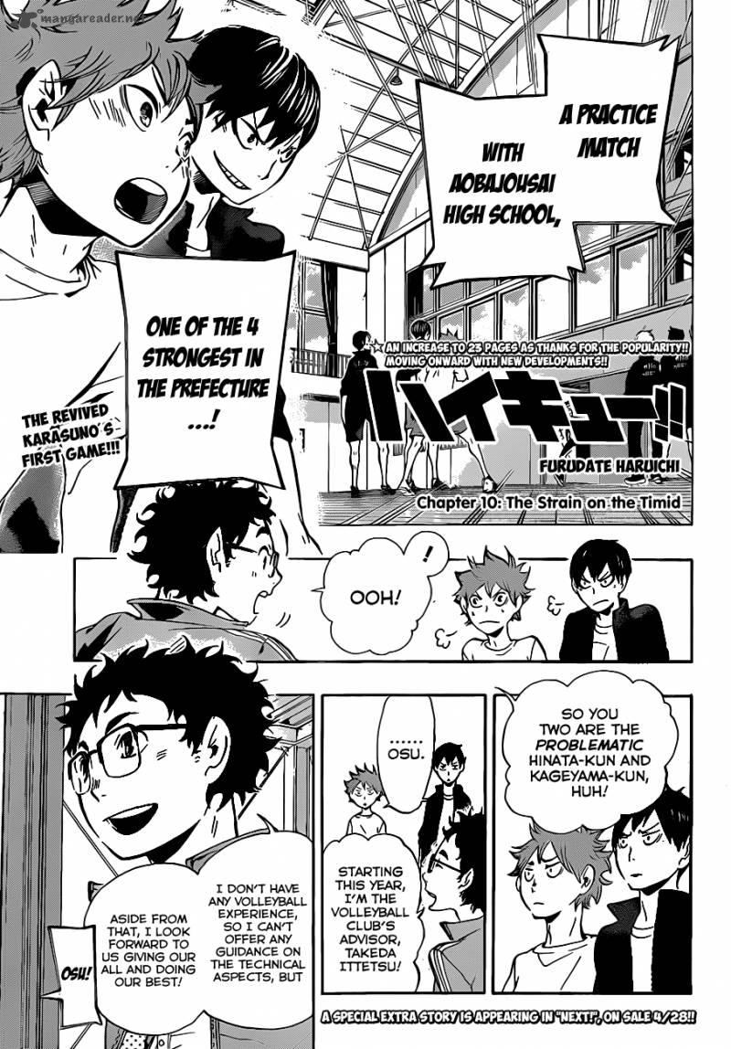 Haikyu Chapter 10 Page 3