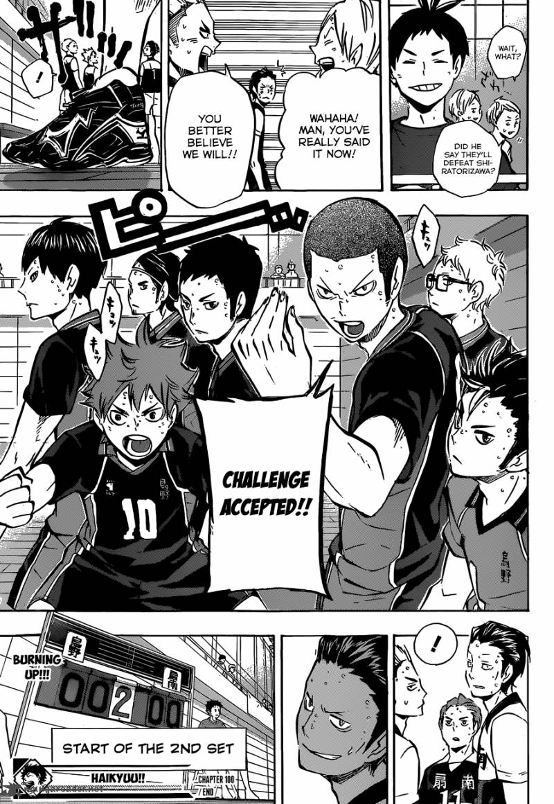 Haikyu Chapter 100 Page 19