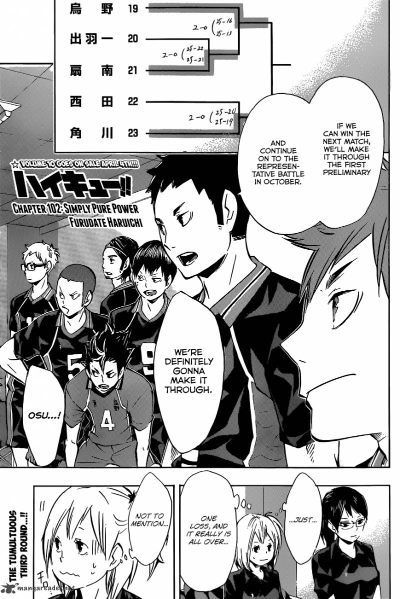 Haikyu Chapter 102 Page 2