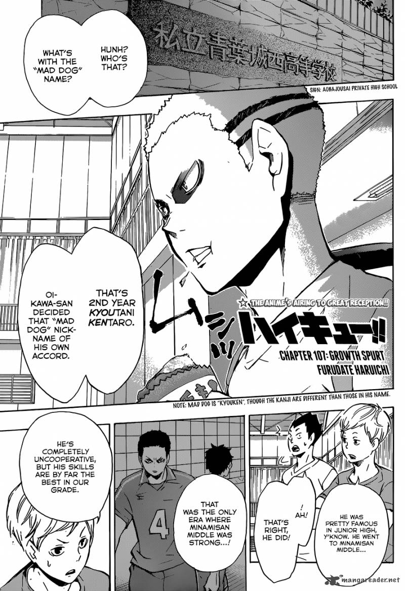 Haikyu Chapter 106 Page 2