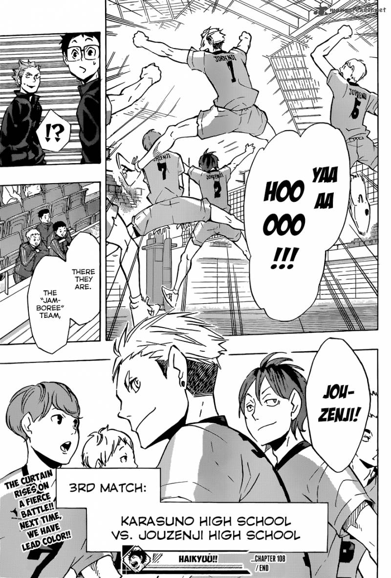 Haikyu Chapter 108 Page 18