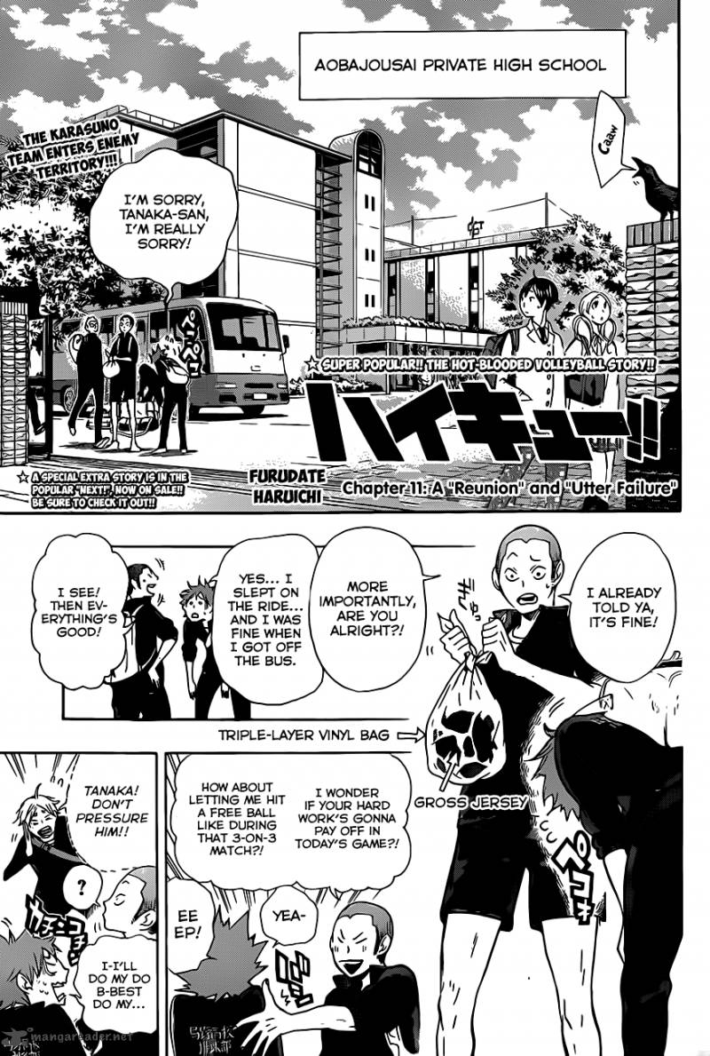 Haikyu Chapter 11 Page 3