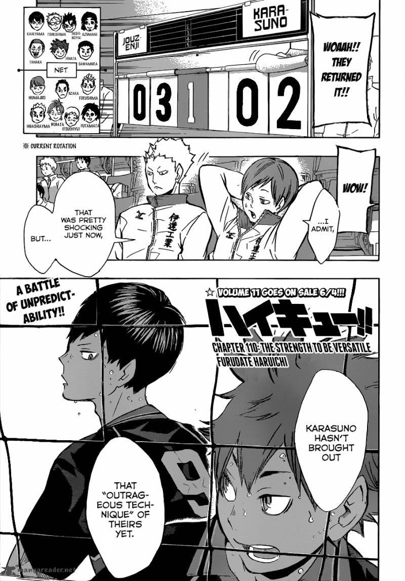 Haikyu Chapter 110 Page 2