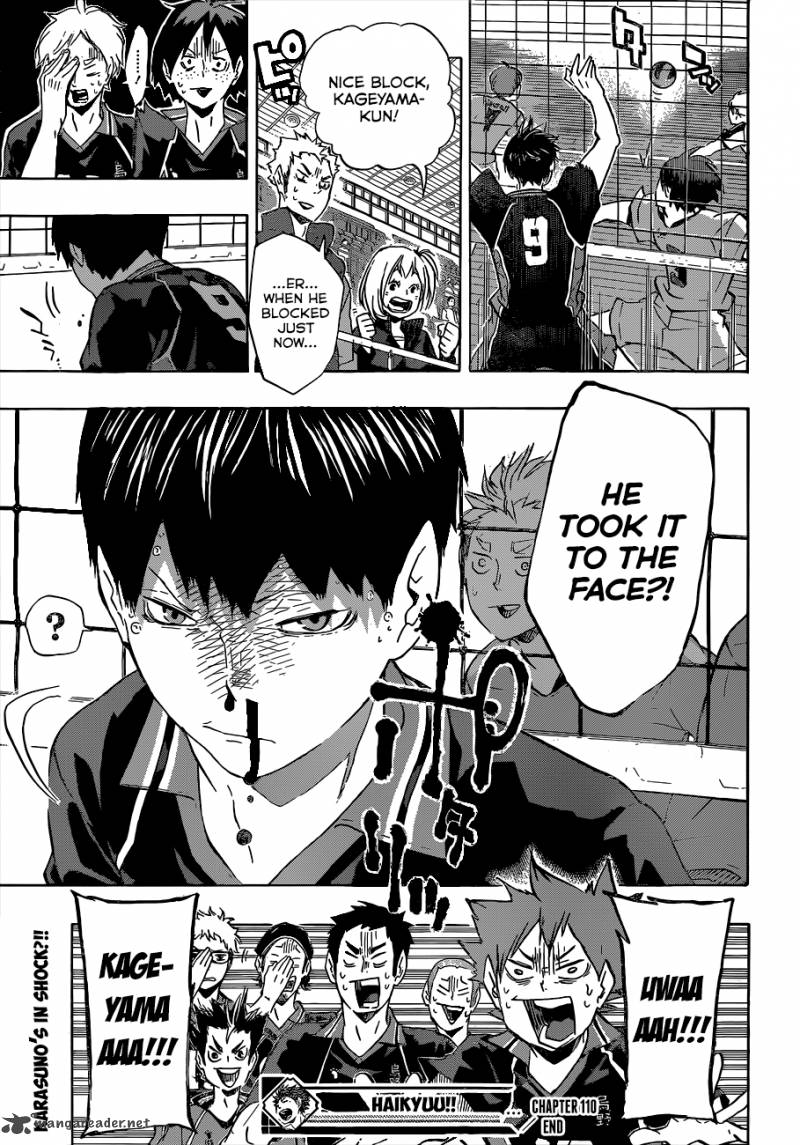 Haikyu Chapter 110 Page 20