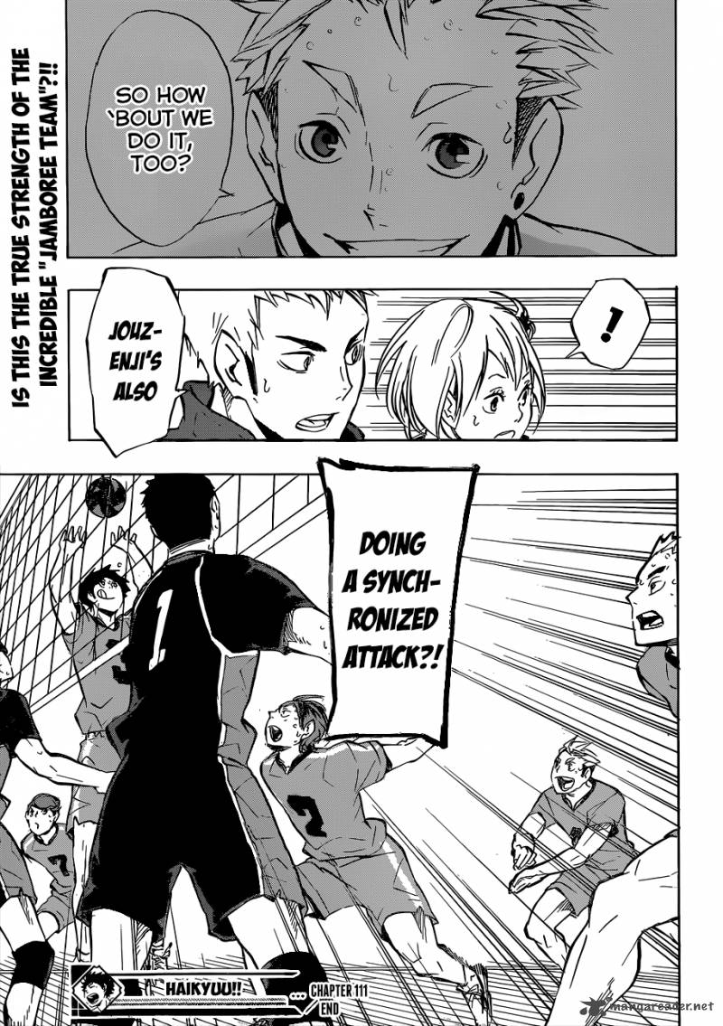 Haikyu Chapter 111 Page 20