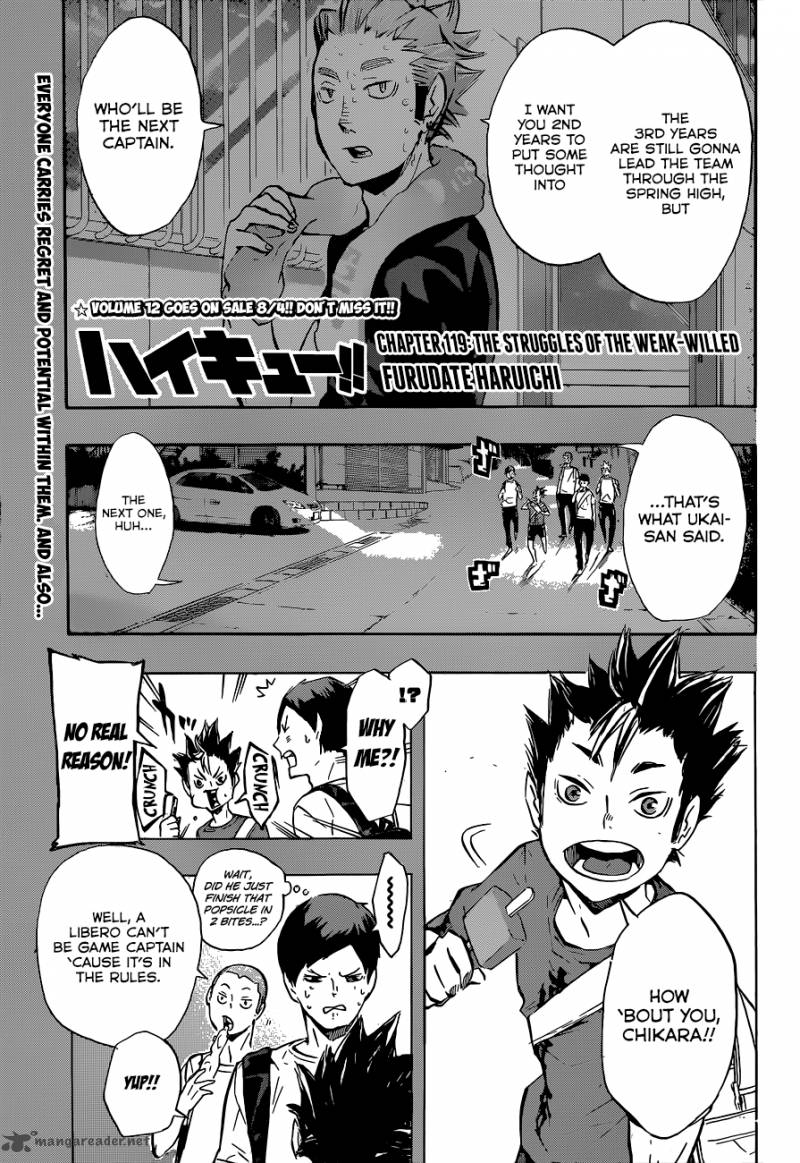 Haikyu Chapter 119 Page 2