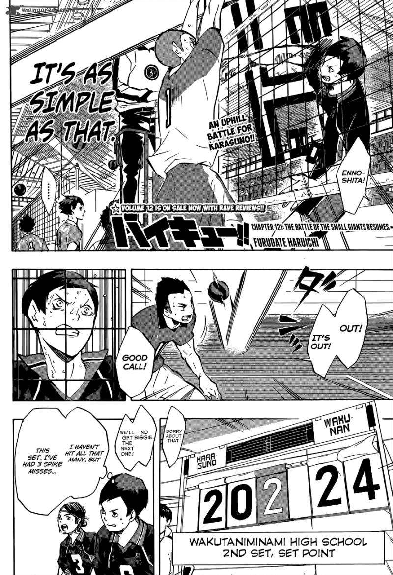 Haikyu Chapter 121 Page 3