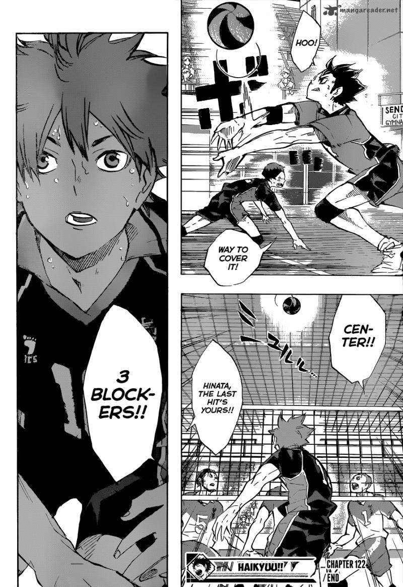 Haikyu Chapter 122 Page 18