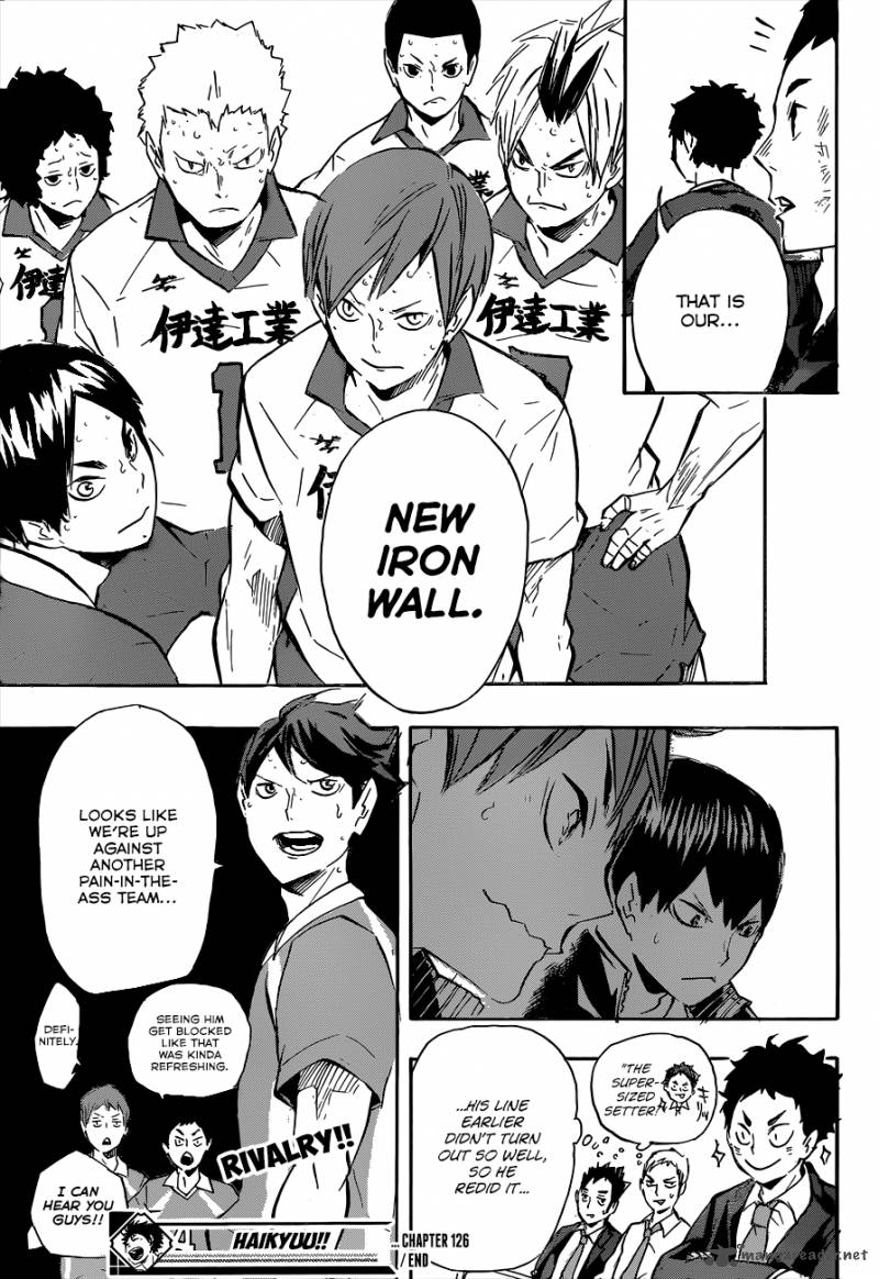 Haikyu Chapter 126 Page 21