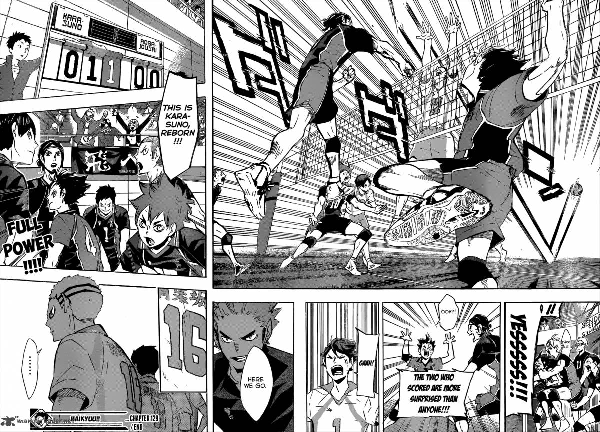 Haikyu Chapter 129 Page 17