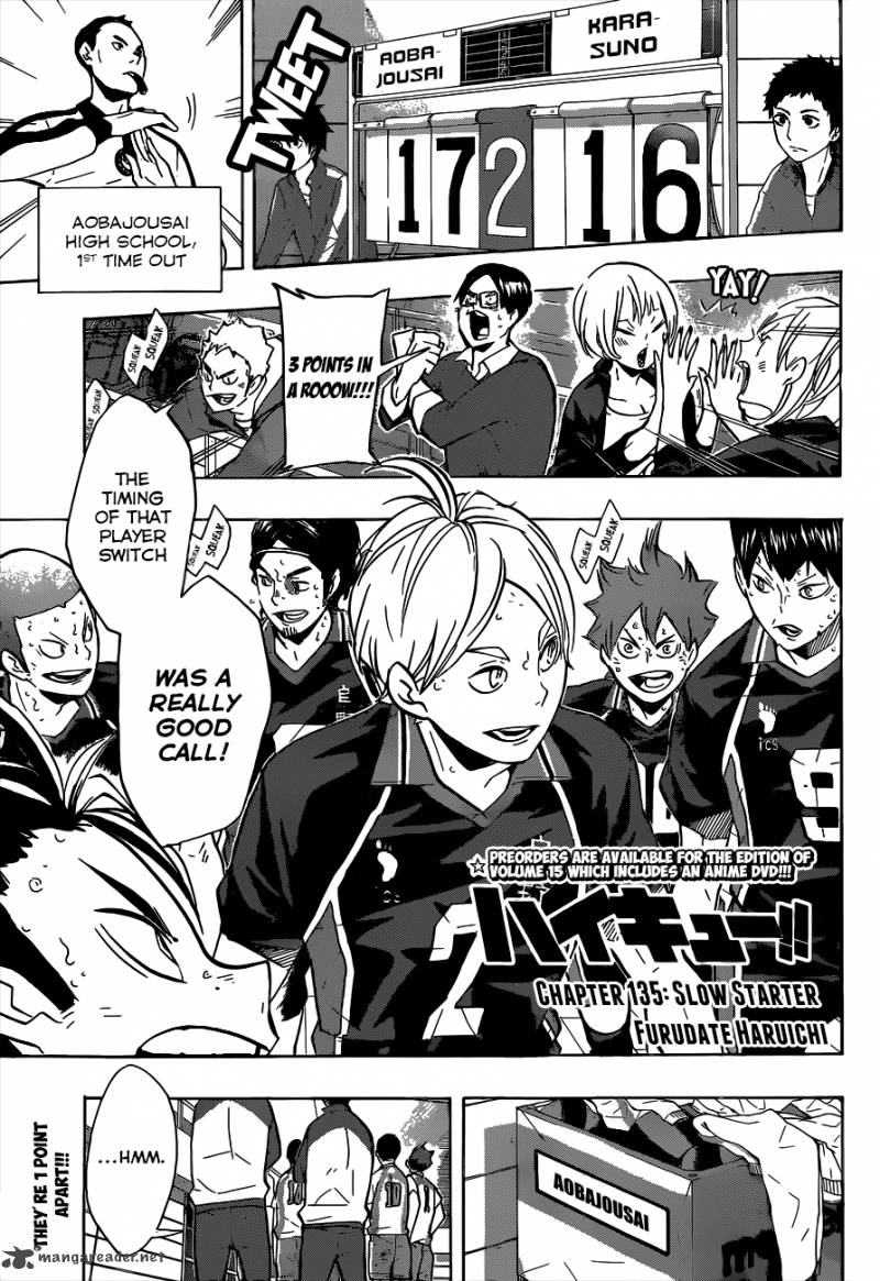 Haikyu Chapter 135 Page 2