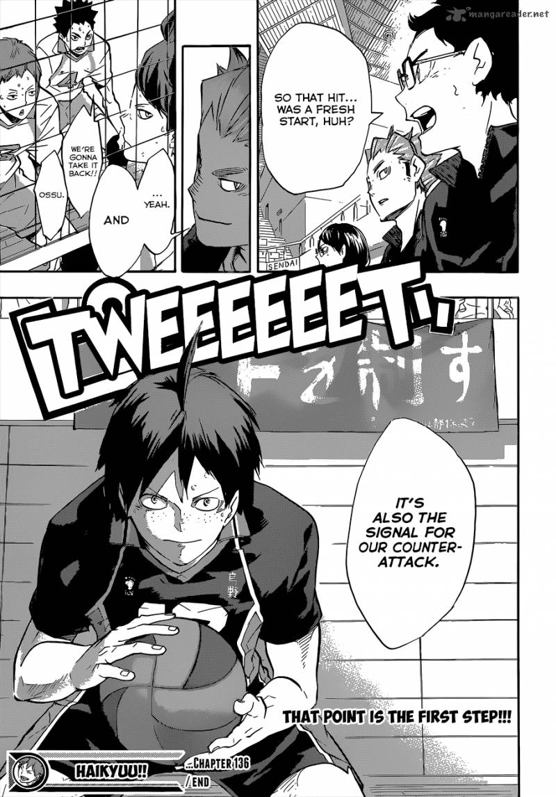 Haikyu Chapter 136 Page 18