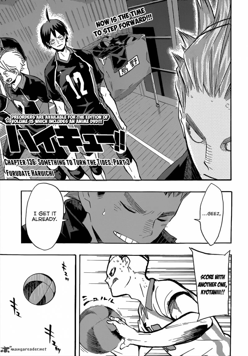 Haikyu Chapter 136 Page 4