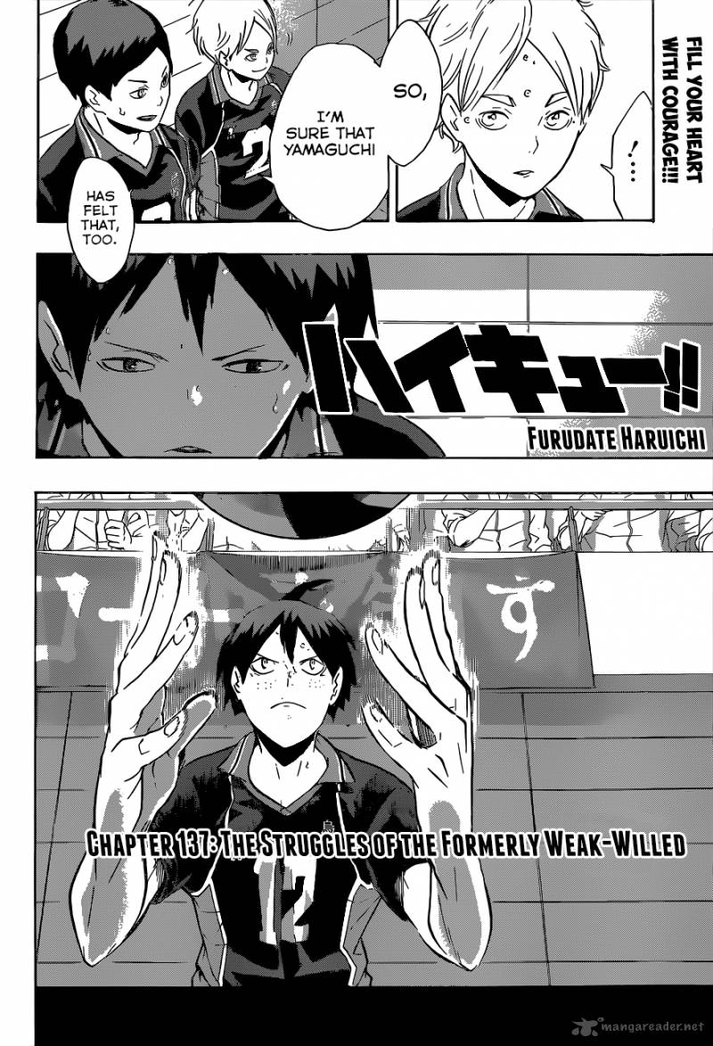 Haikyu Chapter 137 Page 3