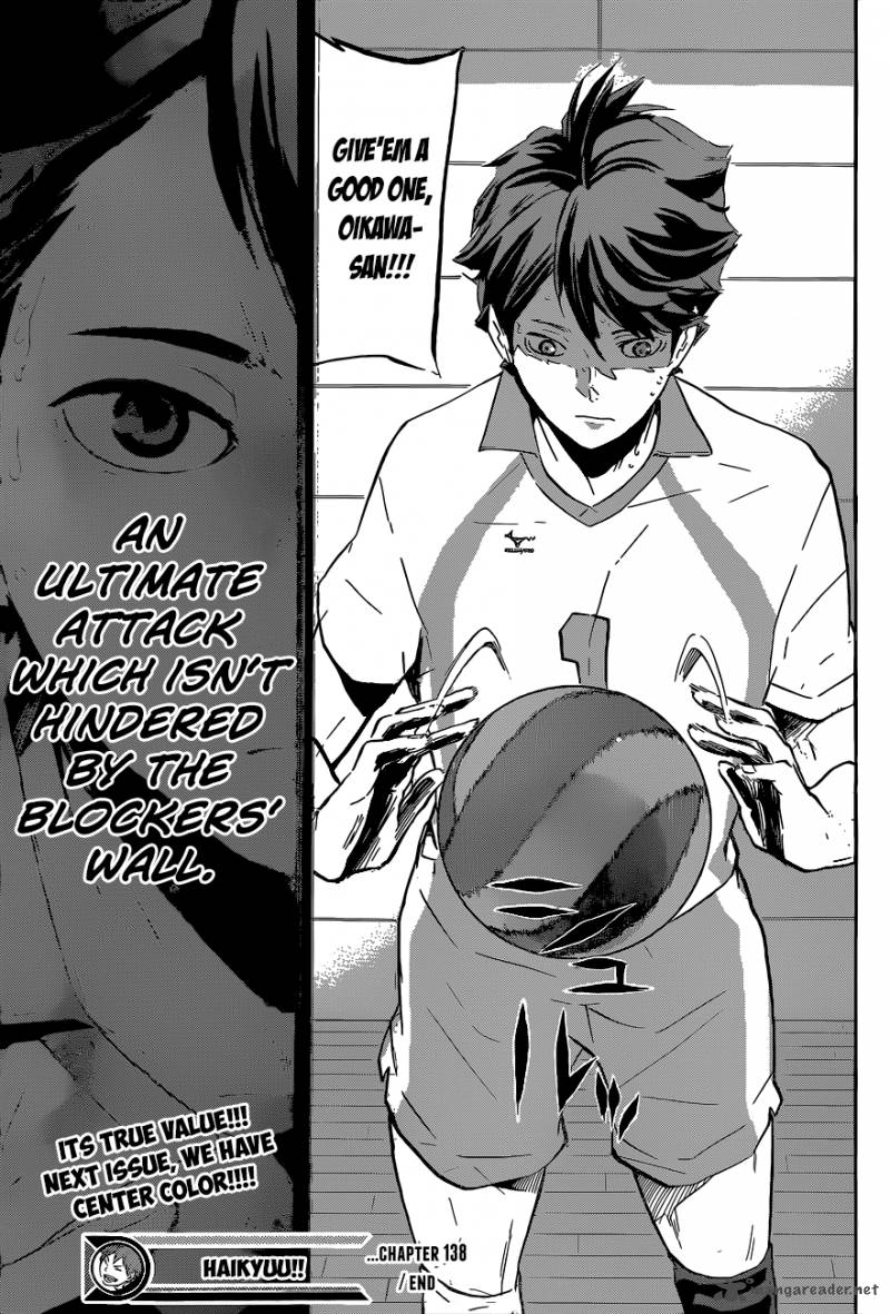 Haikyu Chapter 138 Page 19